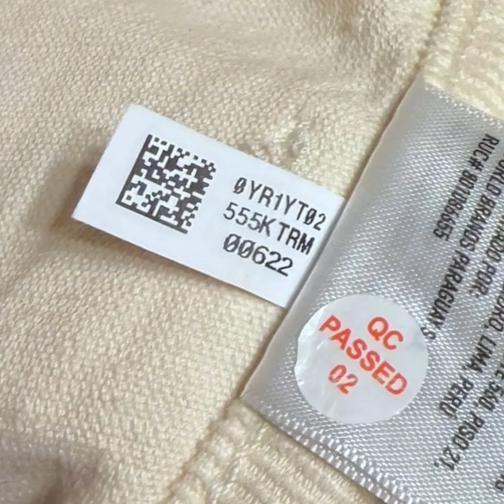 American Eagle Festival Flare Stretch Corduroy Pant Women's 6 Cream Spring NEW - Picture 9 of 9